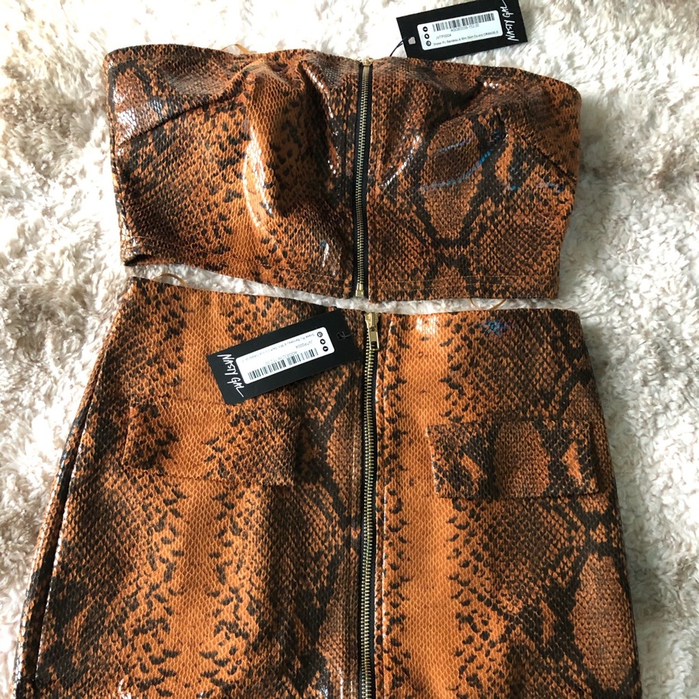 Skirt and top set